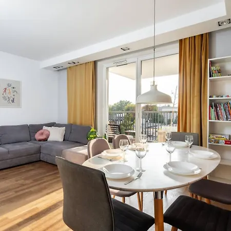 Apricot 3 Room Apartment Bobrowiecka Mokotow Варшава Екстер'єр фото